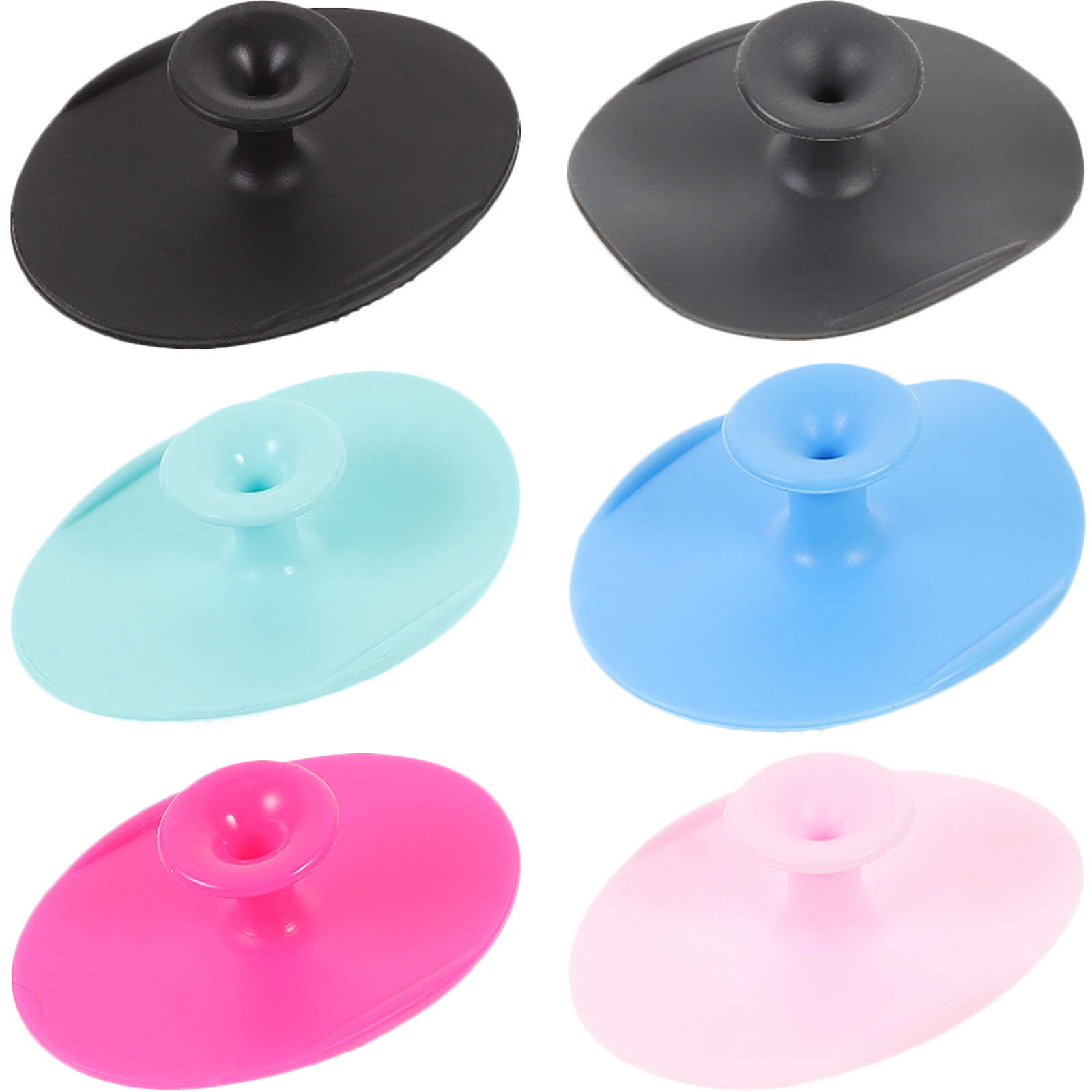 Silicone Face Scrubber Electric - 6 Stück Reinigungsbürsten, Porenreiniger, Gesichtsreinigung, Peeling,