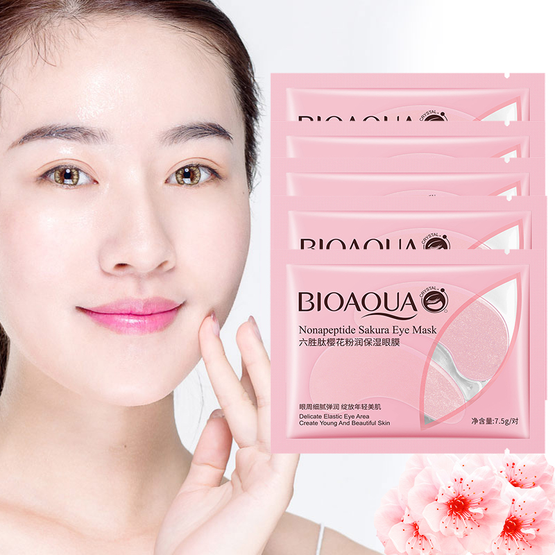 10Pcs = 5Pairs Nonapeptide Sak – Collagen Under Eye Patches Bewertung und Preis