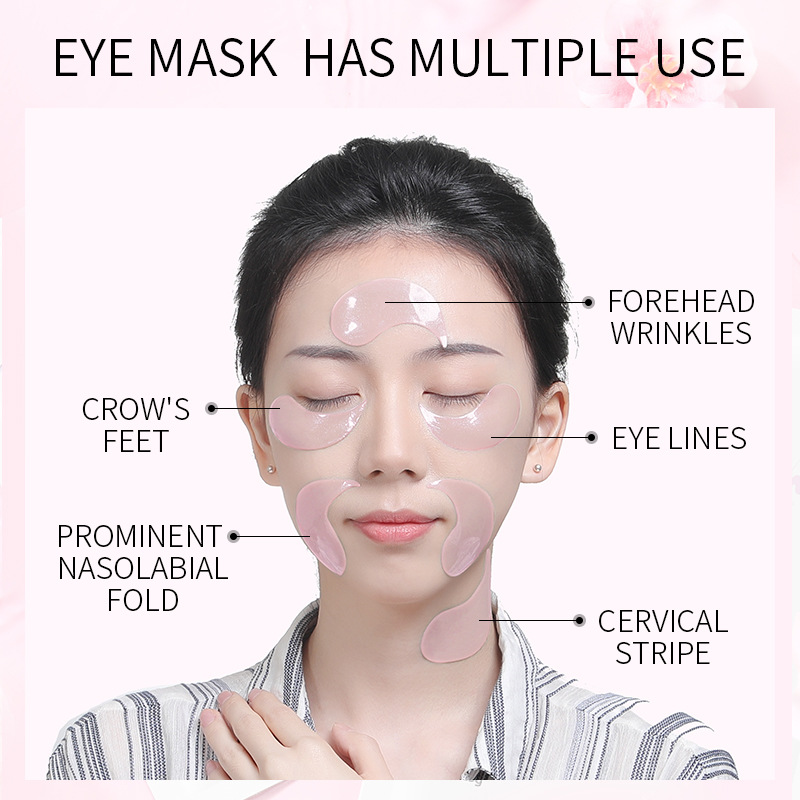 10Pcs = 5Pairs Nonapeptide Sak – Collagen Under Eye Patches Bewertung und Preis