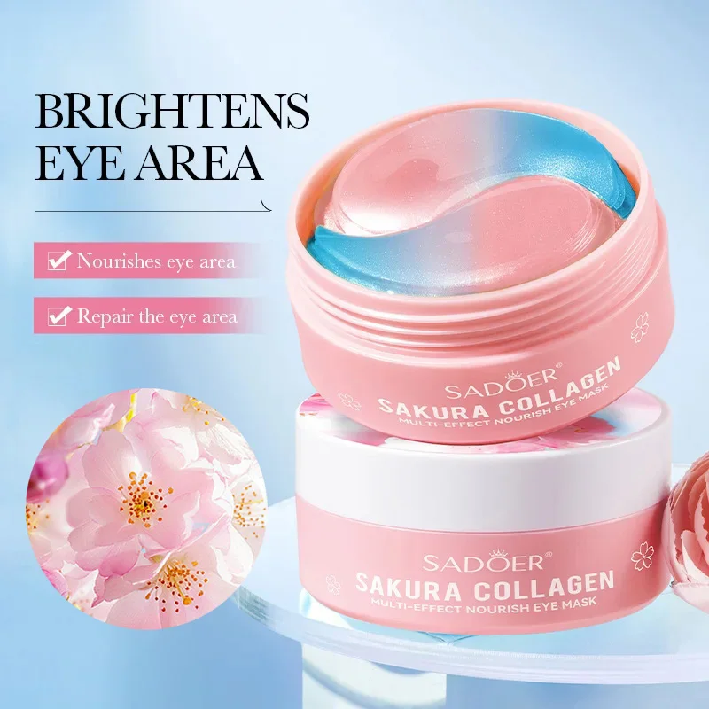 60 Stück Sakura Kollagen Augen – Collagen Under Eye Patches Bewertung und Preis