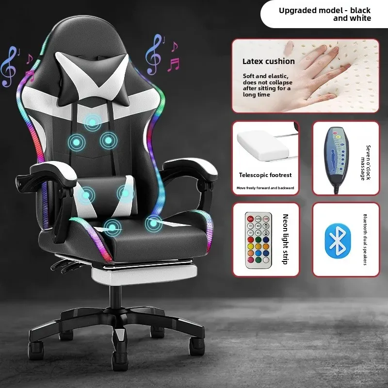 E-Sports-Stuhl mit Beleuchtung – Massage Bewertung und Preis