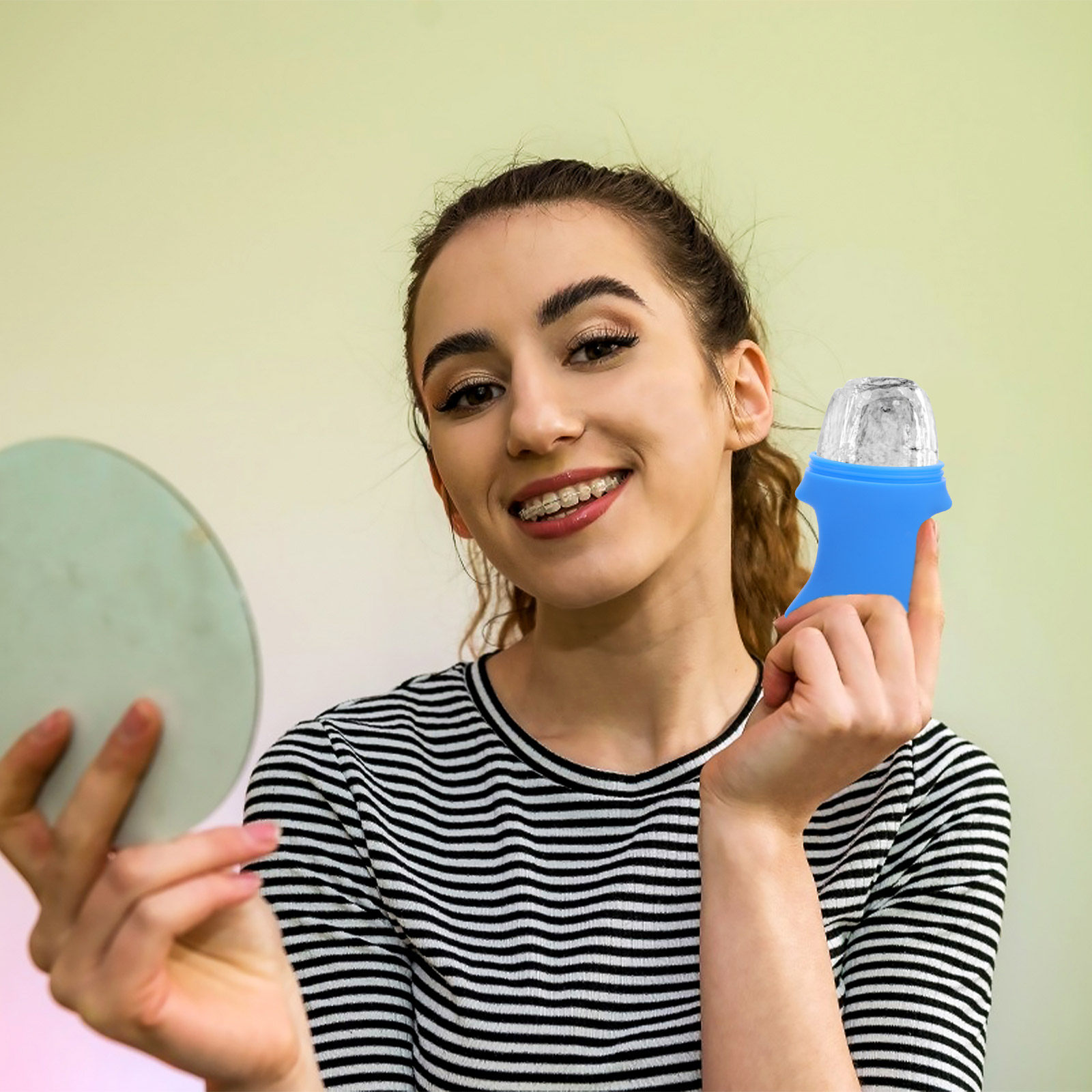 Silikon-Gesichts-Eisroller für – Face Ice Roller Puffiness Bewertung und Preis