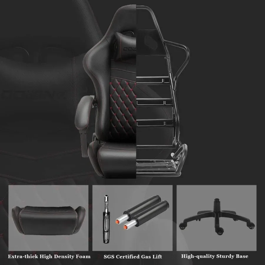 Gaming-Stuhl, groß und hoch, f – Massage Bewertung und Preis